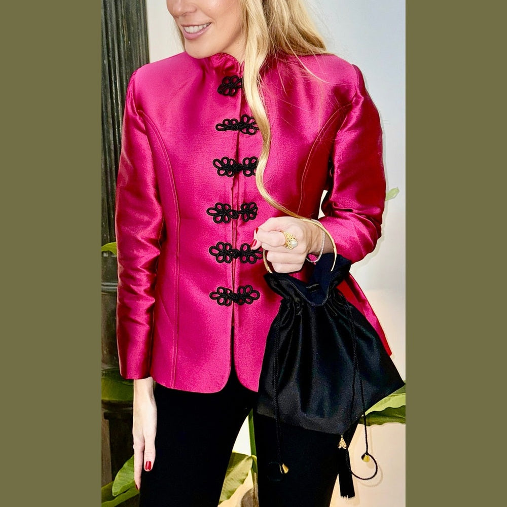 Bolso trapecio mikado oro - piamontemadrid