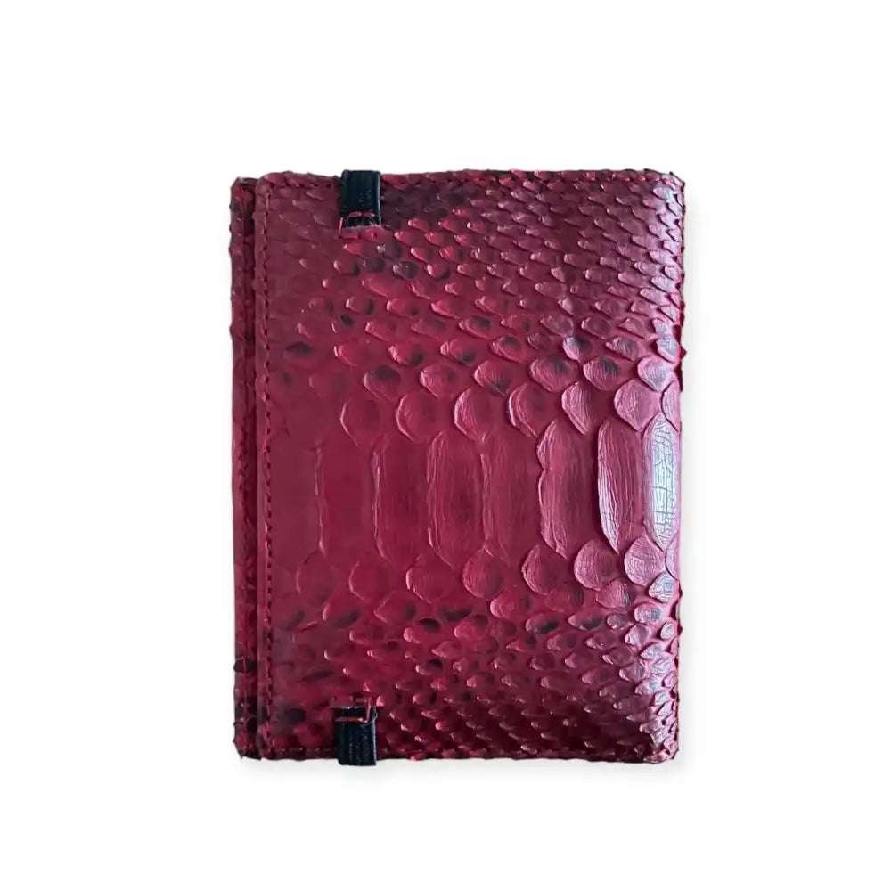 Small exotic leather wallet with coin pocket, 720 exotics Piamonte.