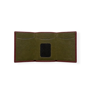 Cartera piel burdeos-icon950-colección otoño