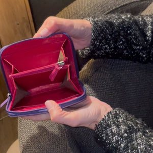 Cartera mujer cremallera small 136-13 tonos