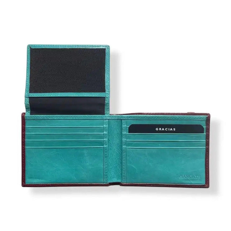 Cartera hombre 3011 piel craquelada 30%