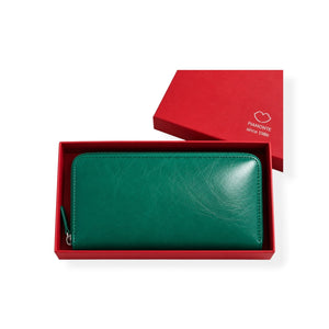 Women\'s wallet 1 zipper, inner gusset with coin pocket, 130 classics Piamonte