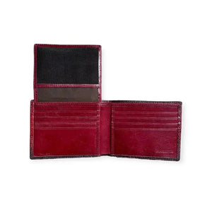 Portefeuille, portefeuille, cuir exotique 3011 Piémont.