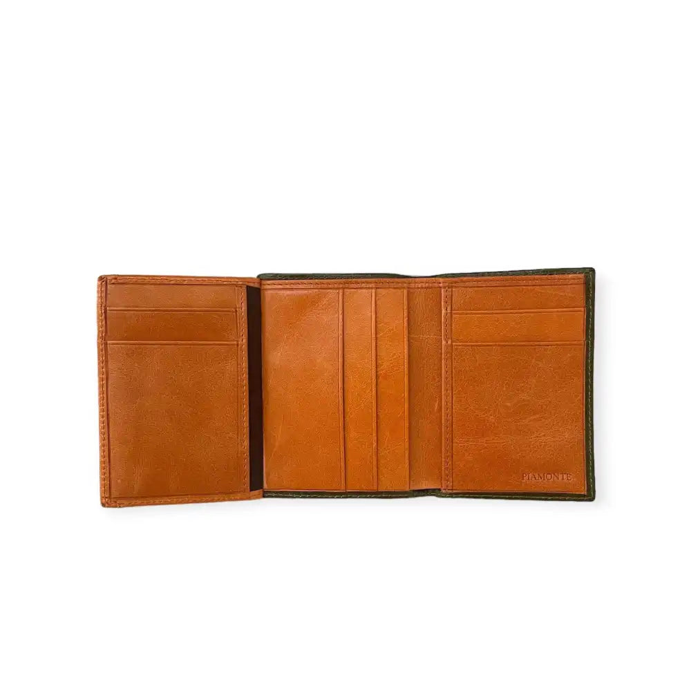 Men's vertical leather wallet, 933 classics Piedmont
