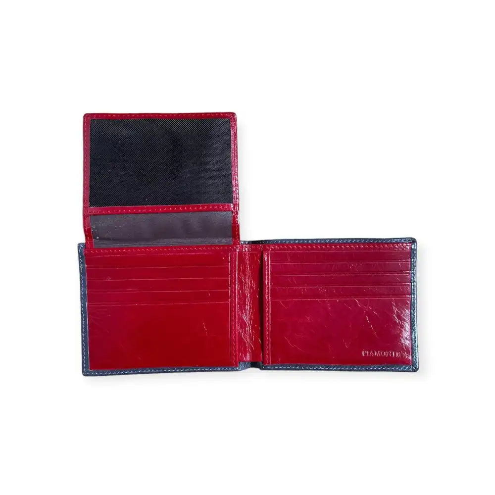 Horizontal leather wallet, 3011, 12 cards