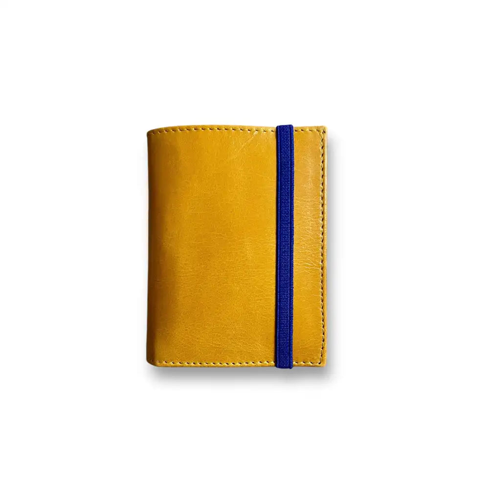 Cartera pequeña con monedero 720 classics. 17 tonos disponibles. - Amarillo Mostaza + Fuxia - cartera