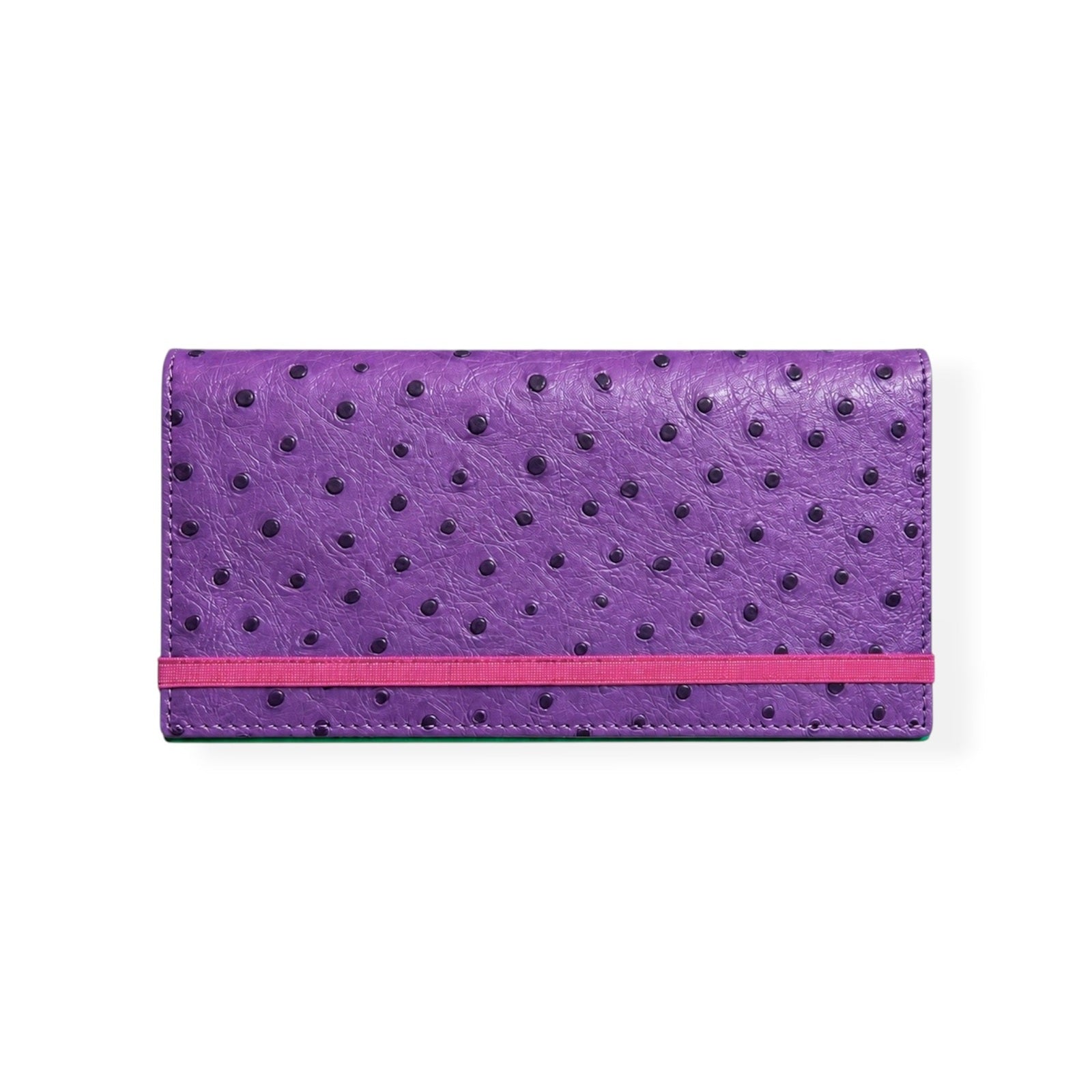 Cartera leggera -grabado avestruz-Ltd