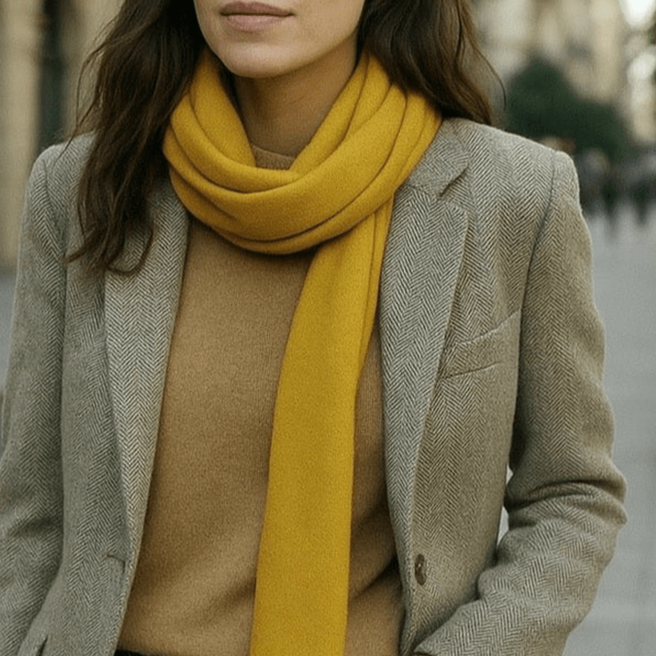 Pashmina cashmere 100%, 18 colores disponibles.