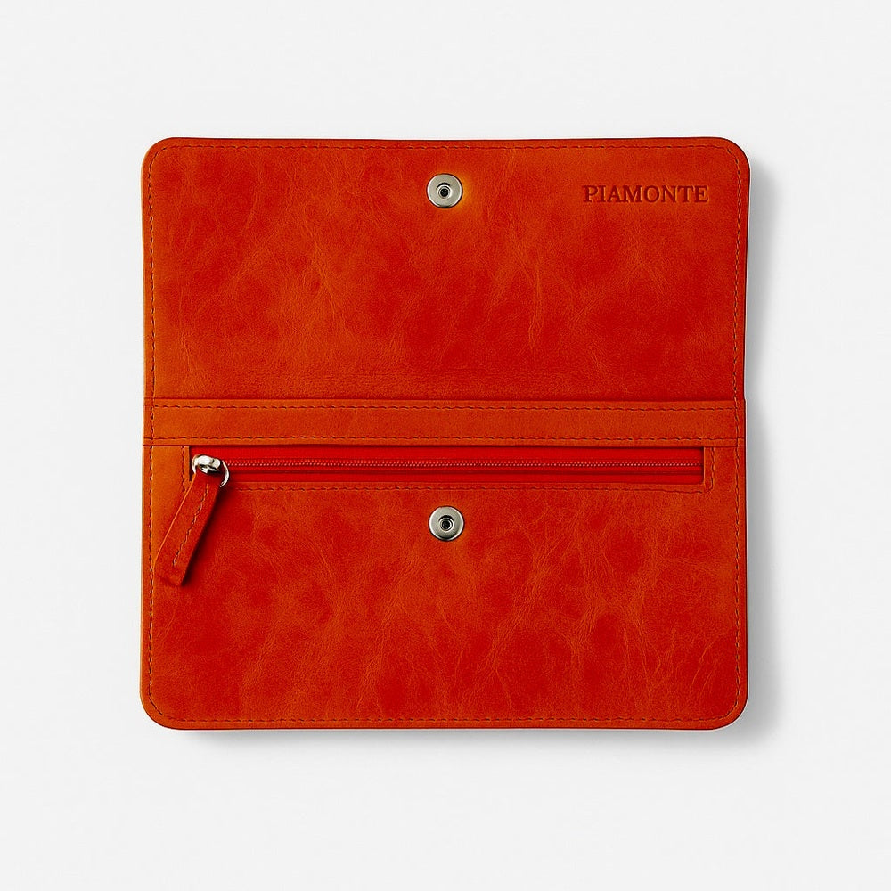 Cartera mujer piel slim 11, 9 colores en stock