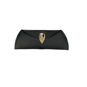 Cartera rafia con asta lágrima