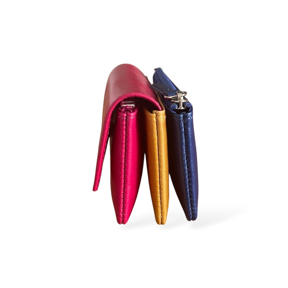 Porte-monnaie triple couleurs, classiques 2016 Piedmont.