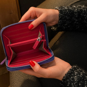 Cartera mujer cremallera small 136-13 tonos