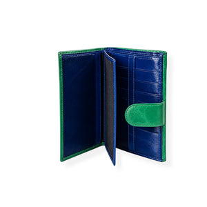Cartera mujer grande Archivo Piamonte P6- Esmeralda
