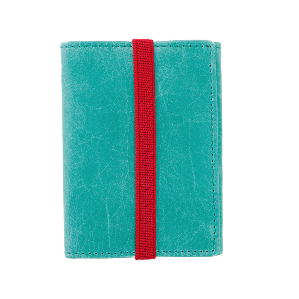 Cartera azul turquesa bicolor Icon Piamonte 950. - piamontemadrid