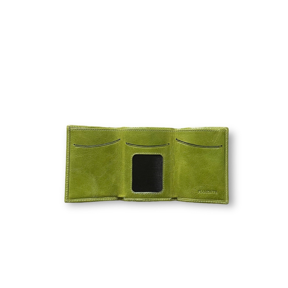 Brown leather men's wallet. Icon 950