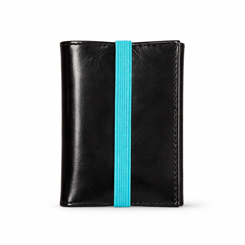 Portefeuille homme en cuir noir, Icon 950.