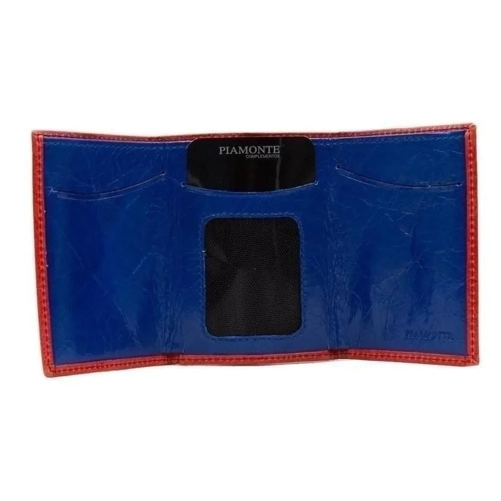 Cartera hombre MINI naranja. Icon Piamonte 950