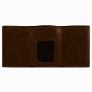 Cartera hombre marrón. Icon 950