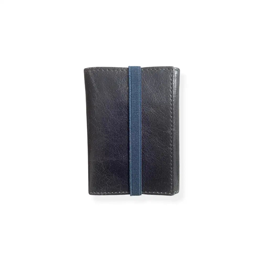 Cartera gris para bolsillo con billetera y tarjetero, Icon 950