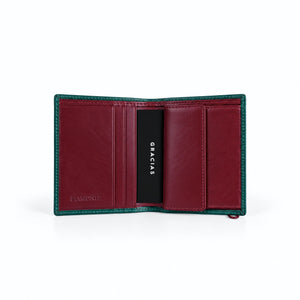 Cartera con monedero pequeña 720. Otoño-Invierno -2 tonos