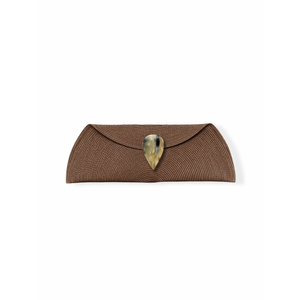Cartera rafia con asta lágrima