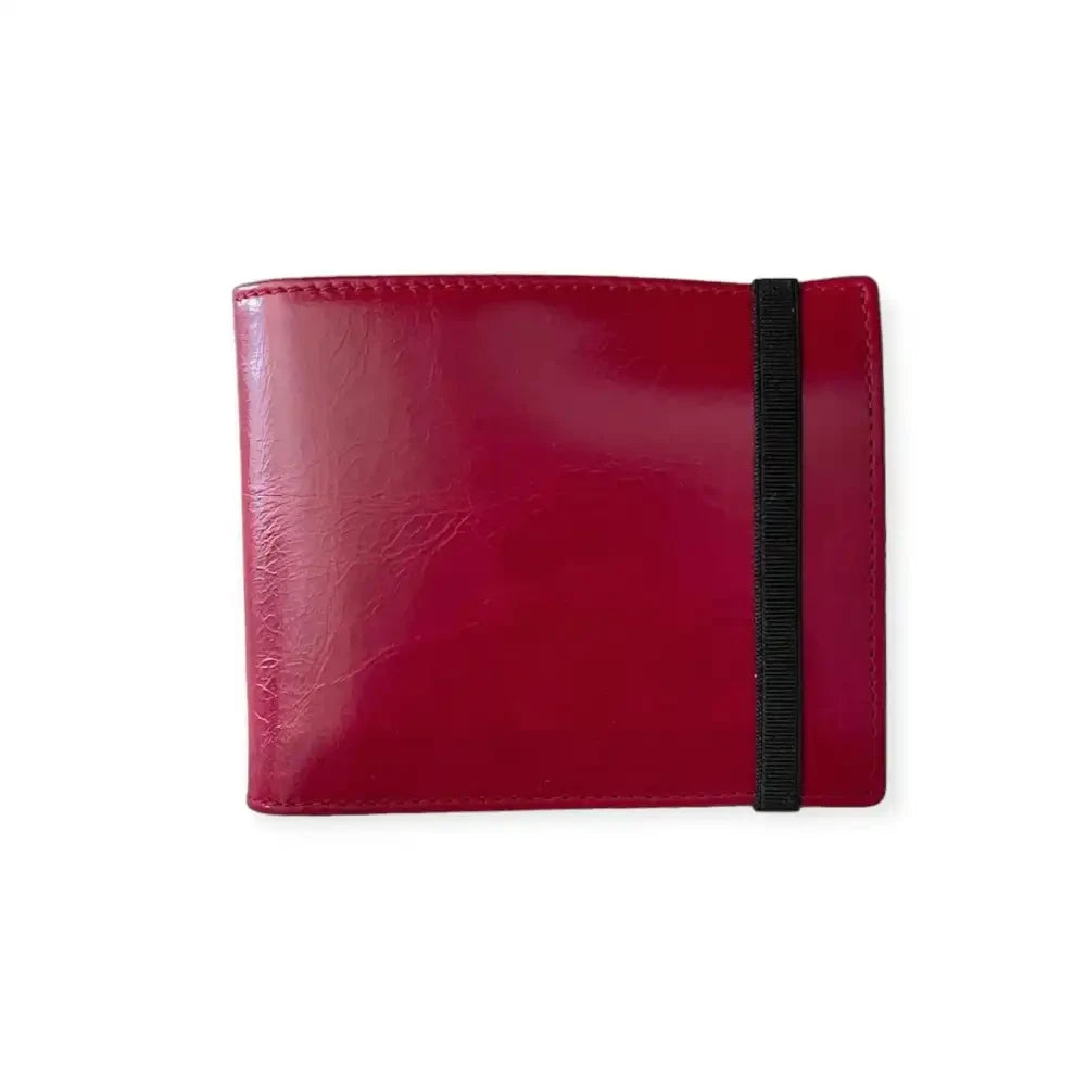 Cartera americana con monedero 646 new! - Rojo + Gris - cartera