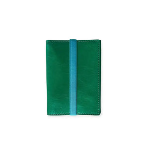 Small emerald green wallet, Icon Piamonte 950
