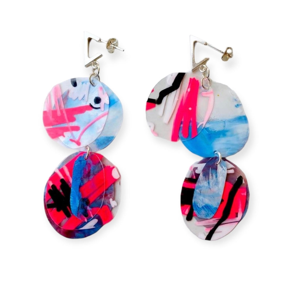 Pendientes de colores Masquemay.