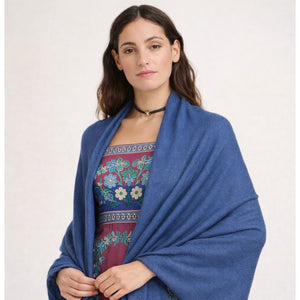 Pashmina cashmere 100%, 14 colores disponibles.