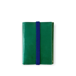 Small emerald green wallet, Icon Piamonte 950