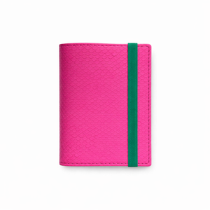 Cartera grabado serpiente con monedero 720. 2 tonos
