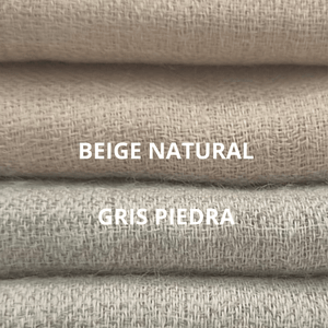 Pashmina cashmere 100%, 18 colores disponibles.