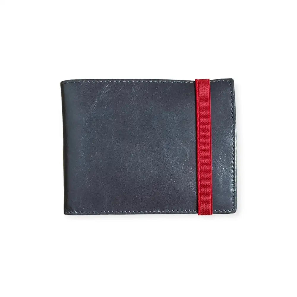 Cartera hombre horizontal 3011 / 15 colores - Gris + Rojo - cartera