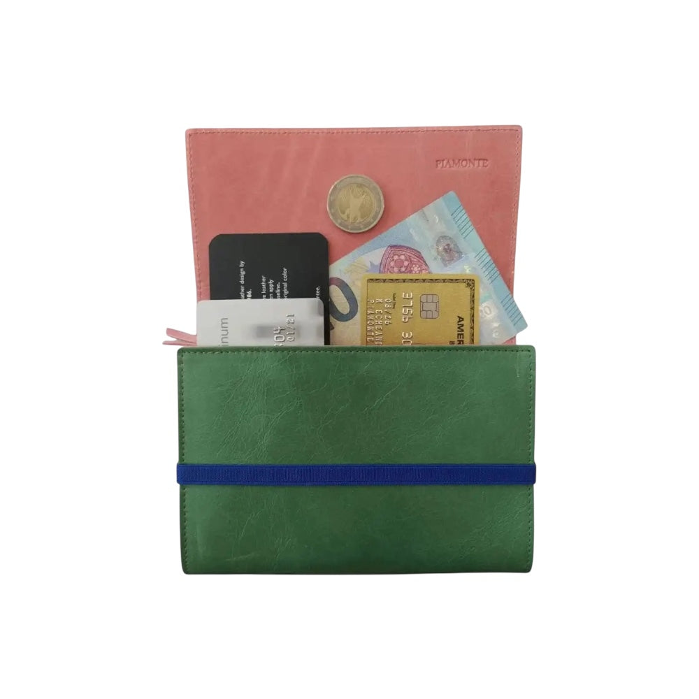 Cartera con monedero 607 medium- 11 tonos