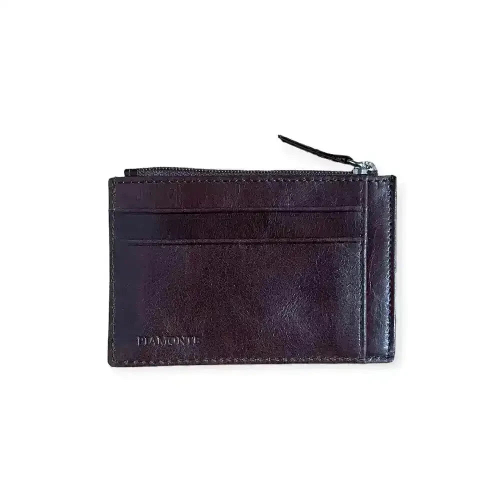 Tarjetero monedero 1001 classics Piamonte. 12 colores. - marrón - tarjetero y monedero