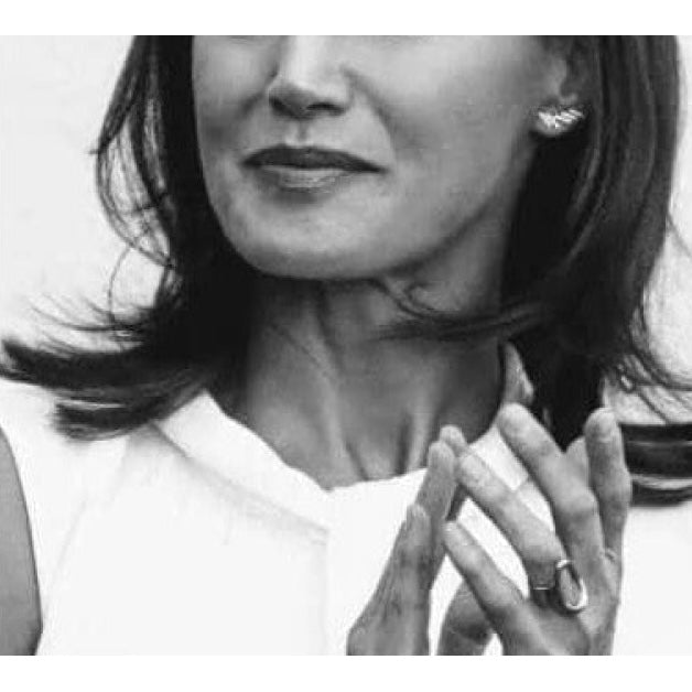 Ring Queen Letizia. Silver by Karen Hallam. USA SIZES - piamontemadrid