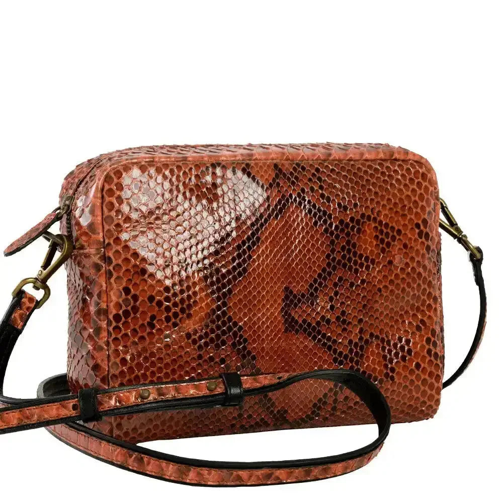 Snake skin bag Piedmont shoulder bag. piamontemadrid