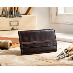 Cartera mujer marrón 607 medium -40%