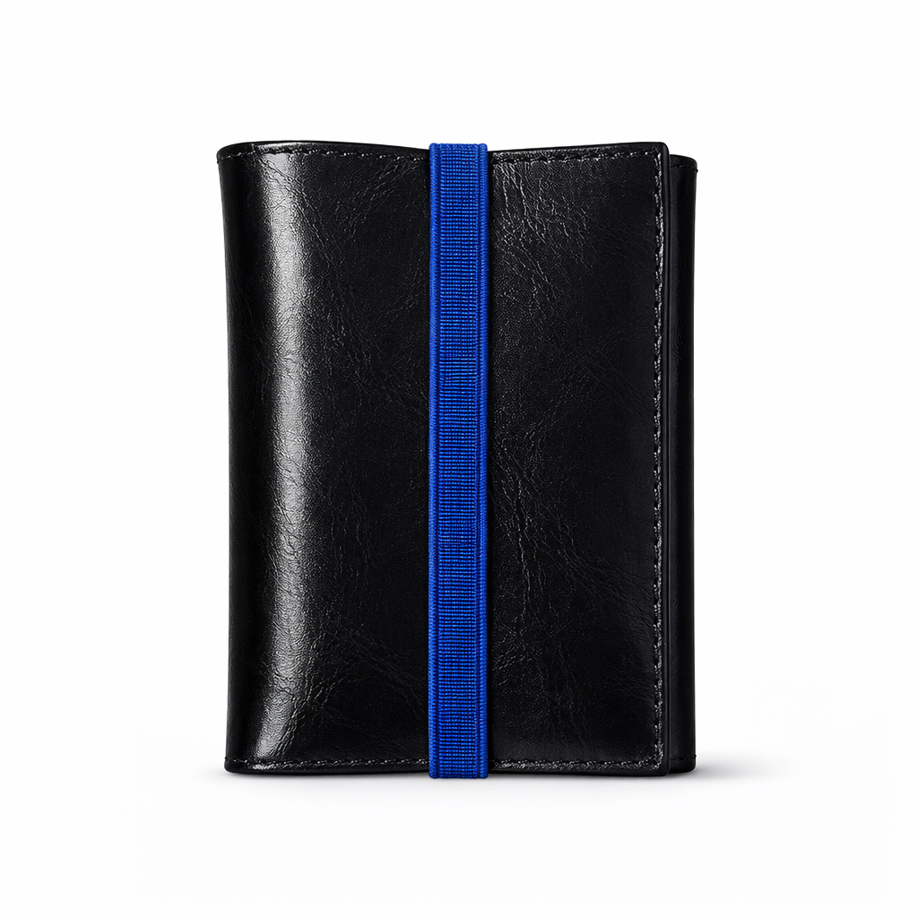 Portefeuille homme en cuir noir, Icon 950.