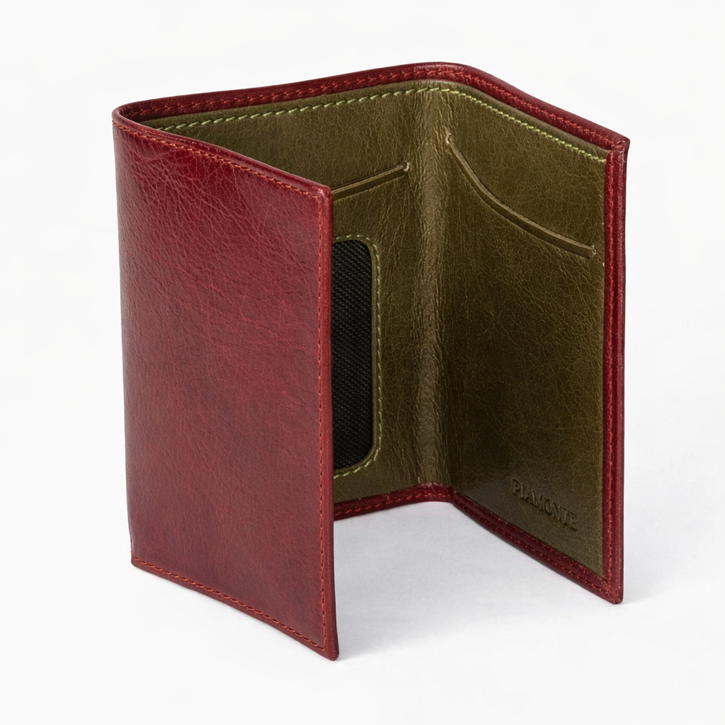 Cartera pequeña rojo clásico. Elige tu combinación.