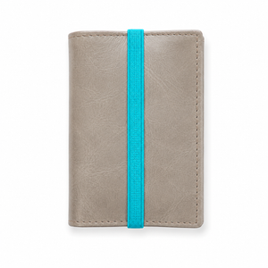 Cartera pequeña hombre color piedra