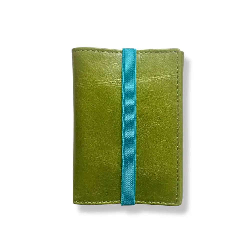 Brown leather men's wallet. Icon 950