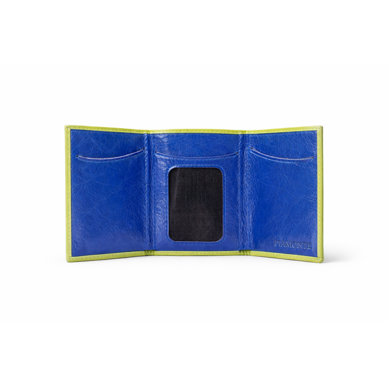Cartera pequeña verde y azul china, Icon Piamonte 950. - piamontemadrid