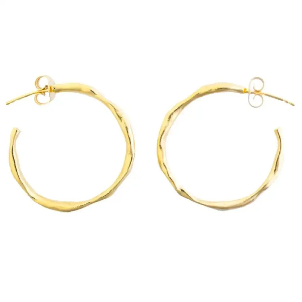 Pendientes de aro, Maggy, de Karen Hallam. - piamontemadrid