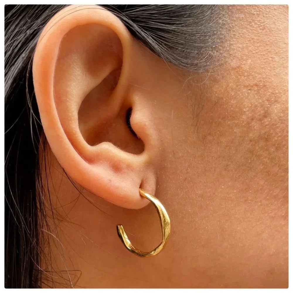 Pendientes aros, Maggie medium, karen hallam - piamontemadrid