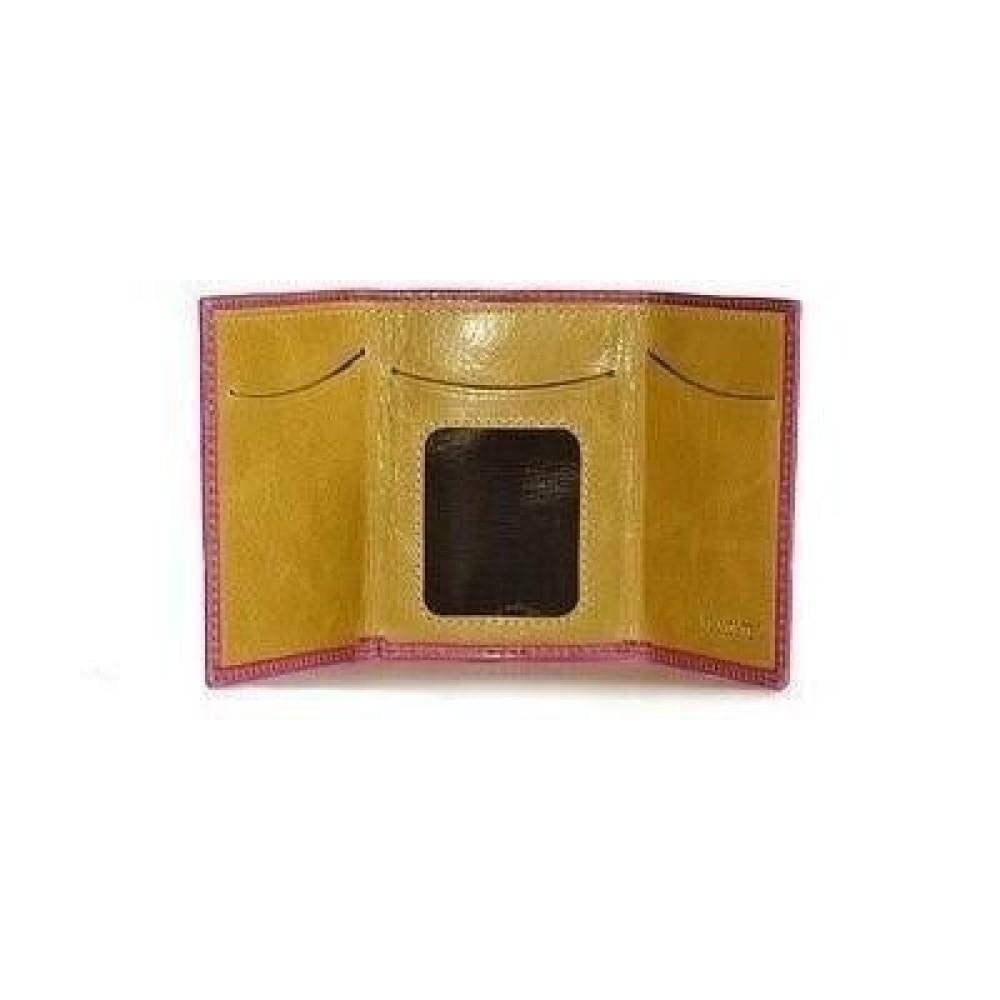 Cartera pequeña fucsia desplegable, Icon Piamonte 950