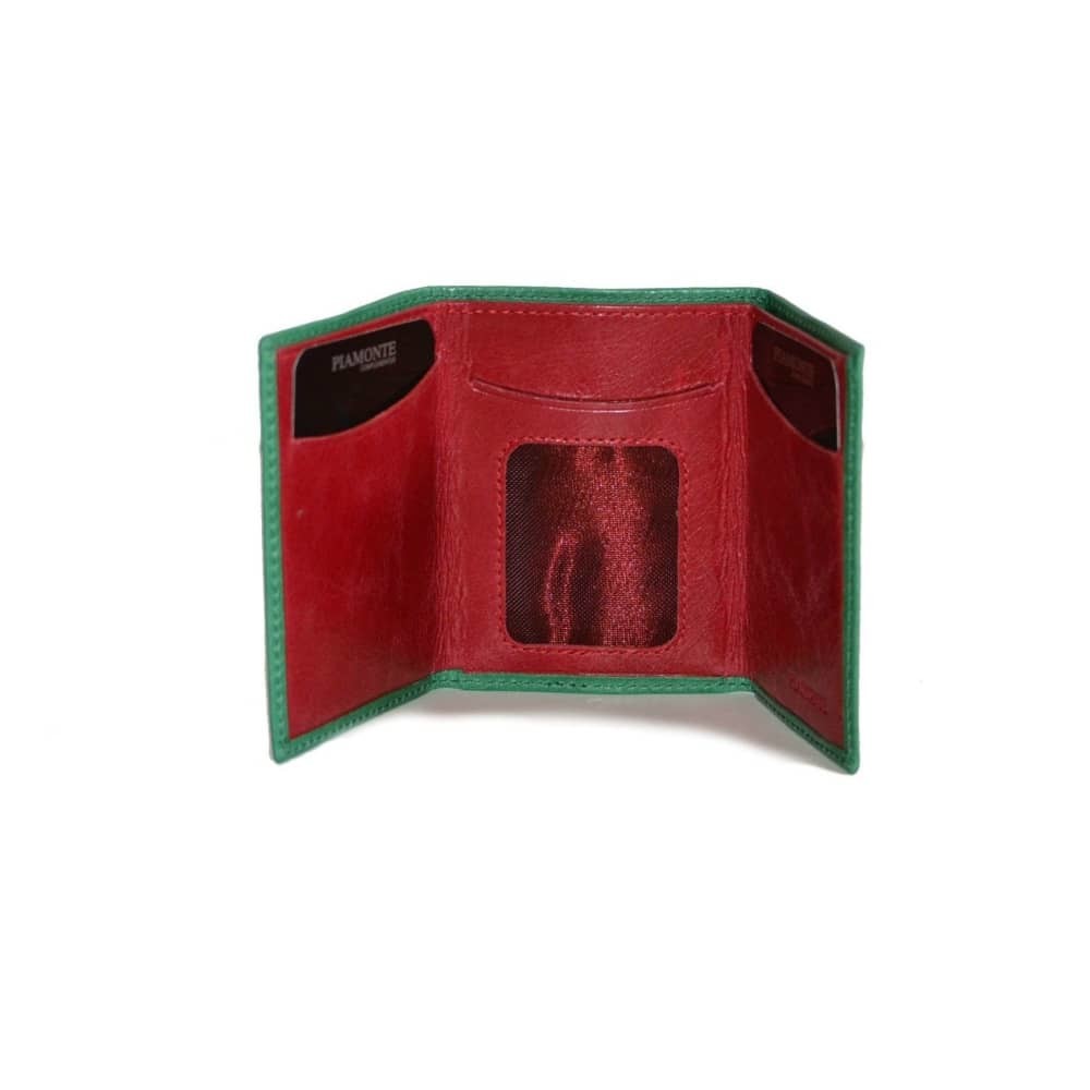 Cartera pequeña verde esmeralda, Icon Piamonte 950 - piamontemadrid